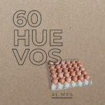 5 docenas (una entrega) 60 HUEVOS