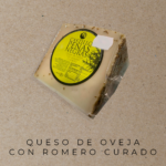 Queso de oveja con romero Curado