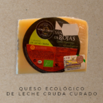Queso ecológico de leche cruda curada 400gr