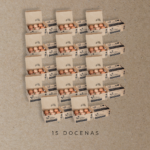 15 docenas en dos entregas