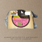 Queso ecológico artesano de leche curado